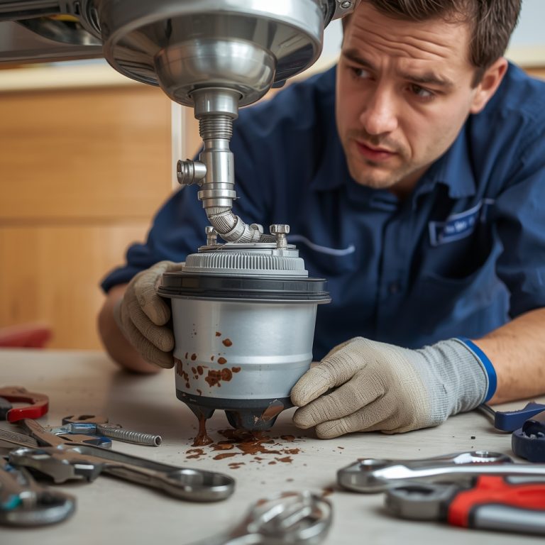 Garbage Disposal Leaking From Top